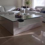 mesa de madera a medida