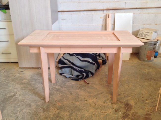 mesa de madera