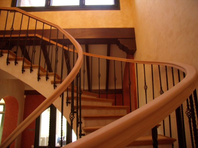 escaleras y pasamanos