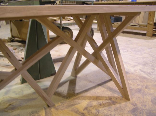 mesa de madera