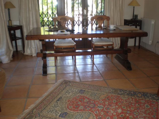 mesa de comedor madera