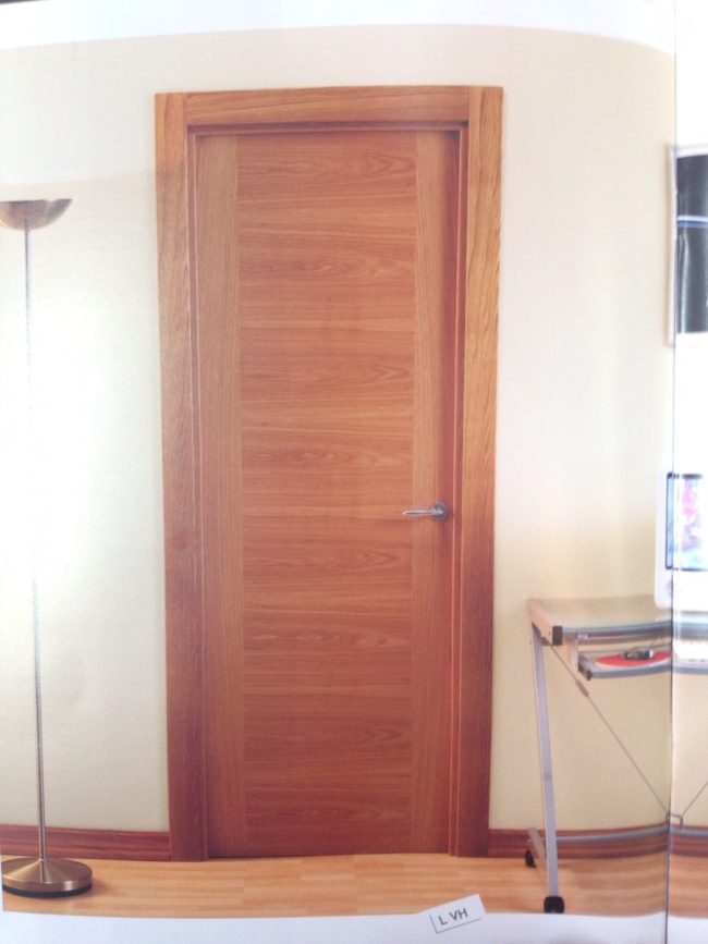 puerta de madera