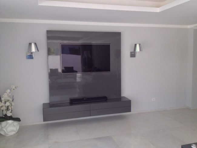mueble de salon a medida